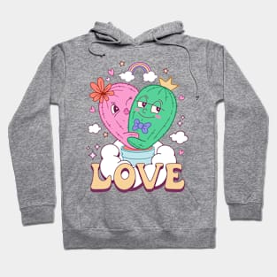 Love Valentine T-Shirt Retro Hoodie